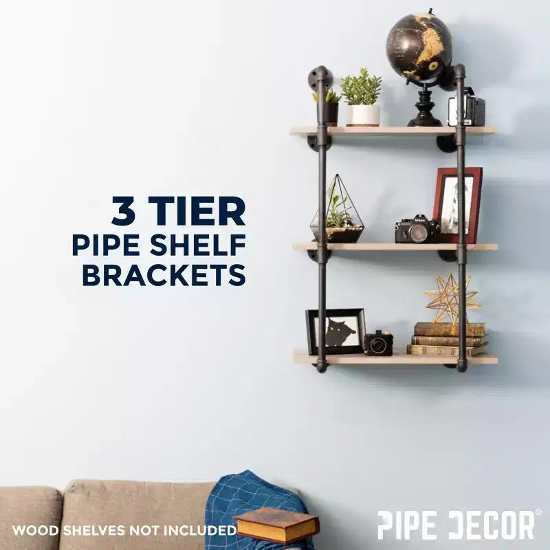 3 -Tier Wall Mounted Shelf By