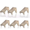 YBM Home Double Shoe Storage Slots Organizer for Closet, Single Unit, Pack of 6