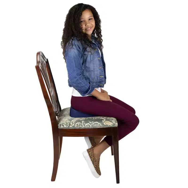 Bouncy Bands Antimicrobial Portable Wedge Seat
