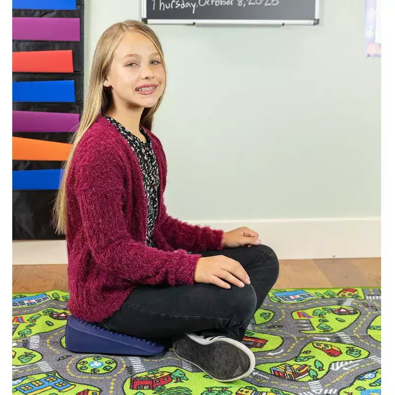 Bouncy Bands Antimicrobial Portable Wedge Seat