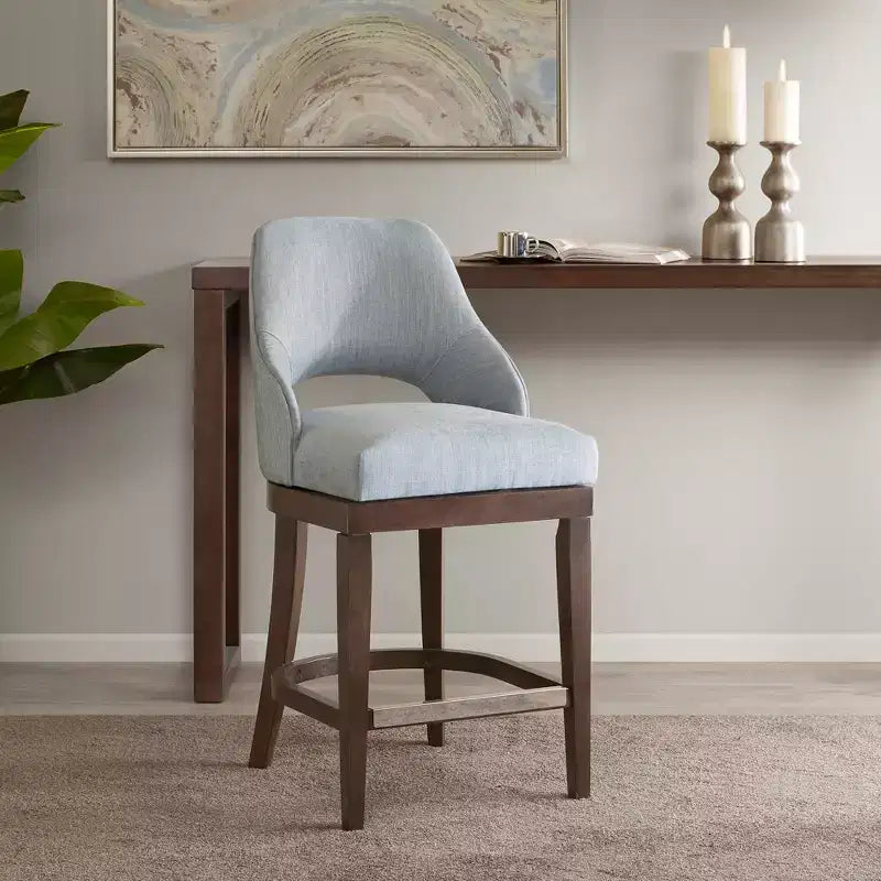 Ellery Counter Height Barstool with Swivel Seat
